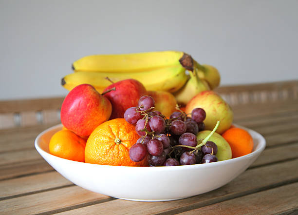 a full bowl of fruit